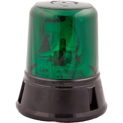 Girofar verde rotativ 12V cu prindere in 3 puncte